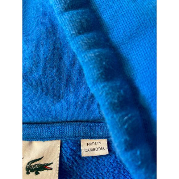 Lacoste Sport hood zip up sweatshirt - Picture 8 of 11